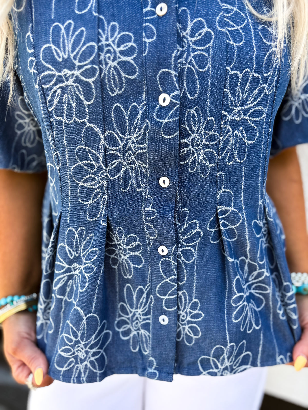 Magnolia Bloom Top