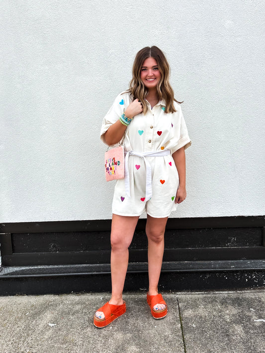 Love You More Romper