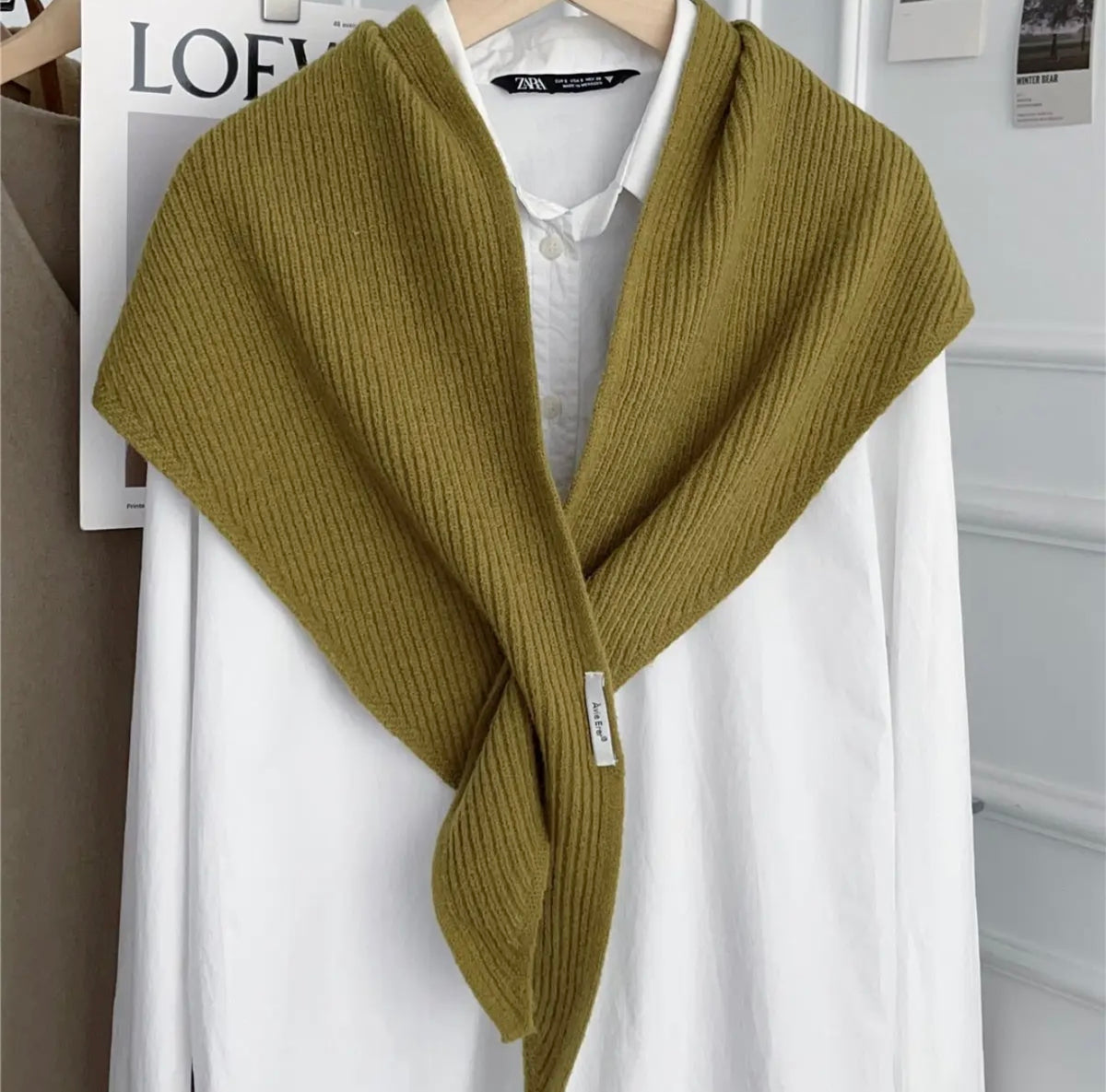Sweet Pea Knit Scarf