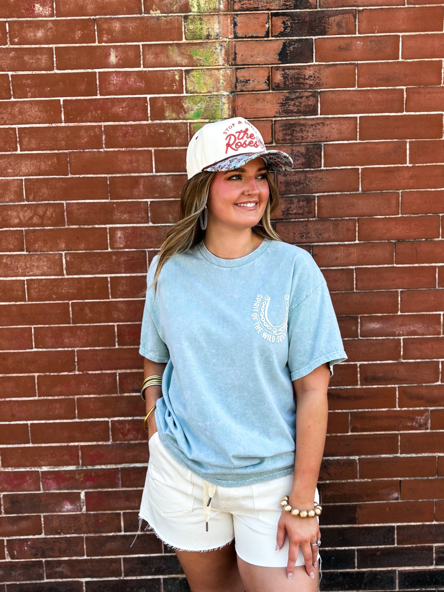 Opal Tie Denim Shorts