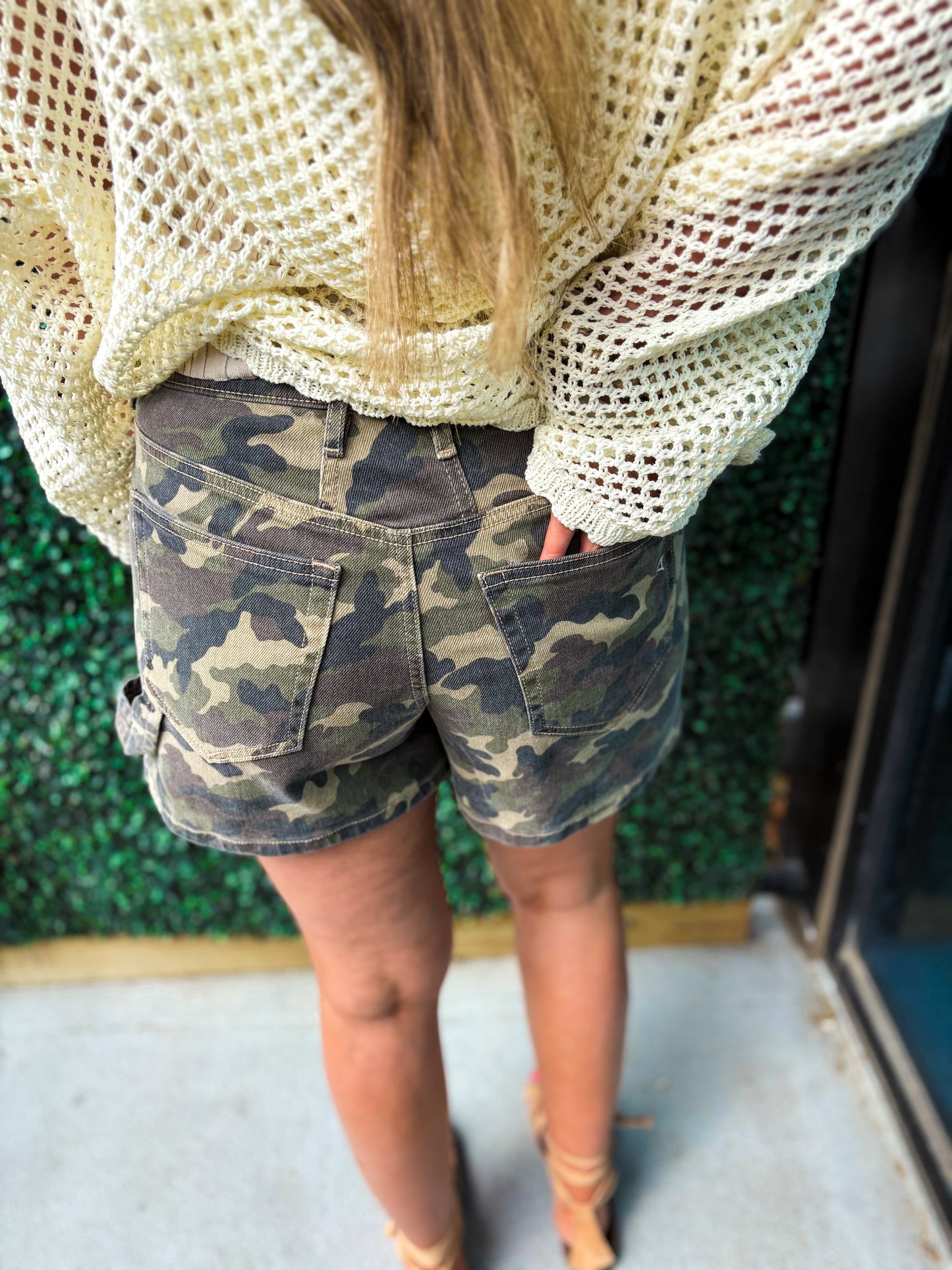 Camo & Co. Denim Shorts