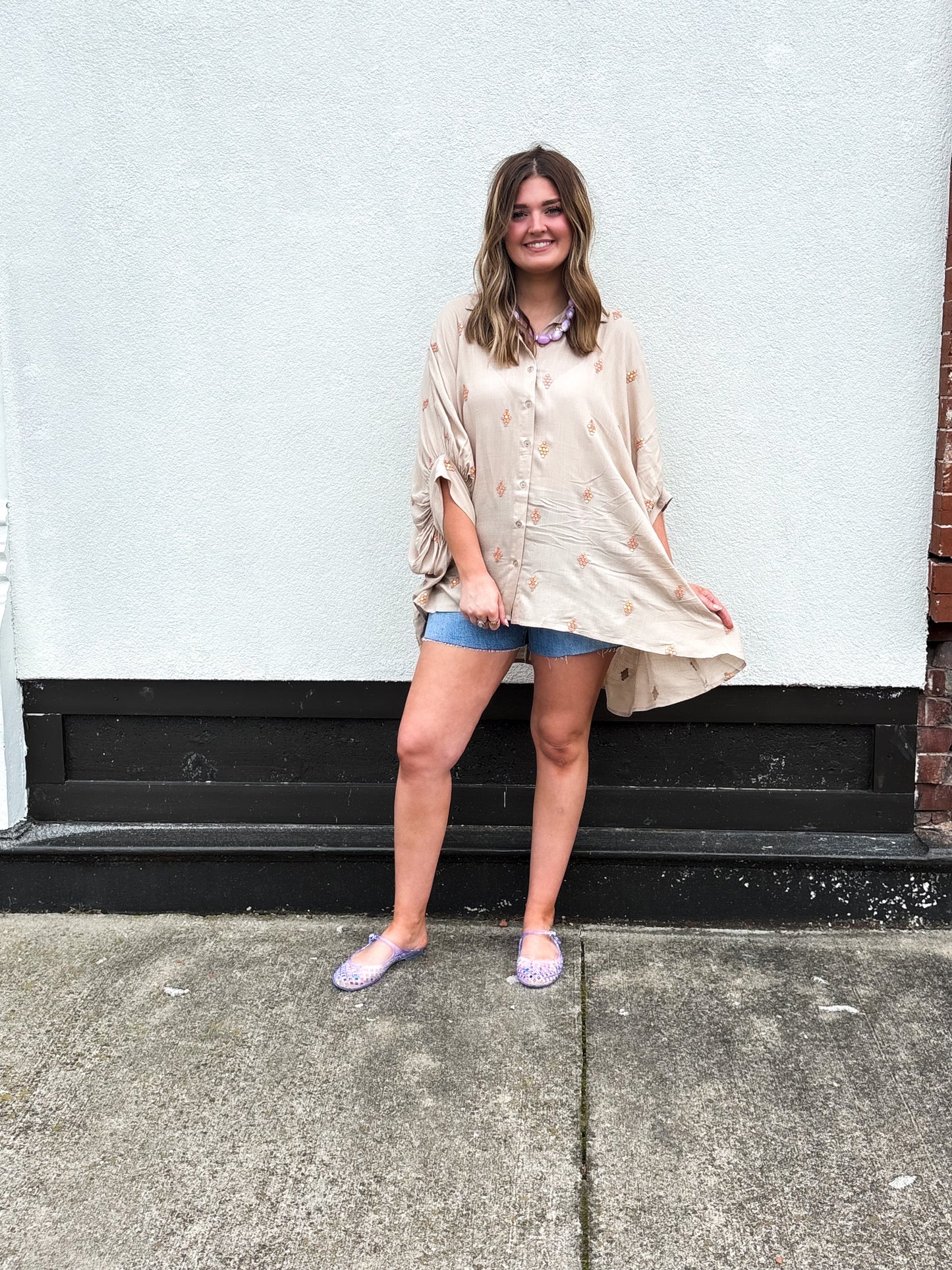 Nicole Button Down