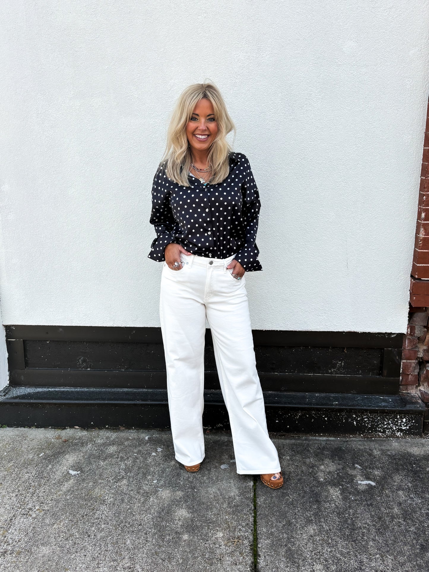 Spot the Fun Blouse