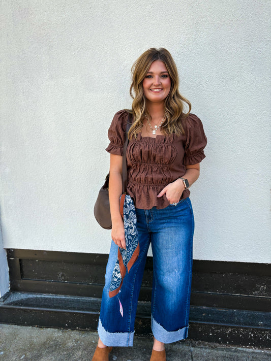 Flirting with Fall Blouse