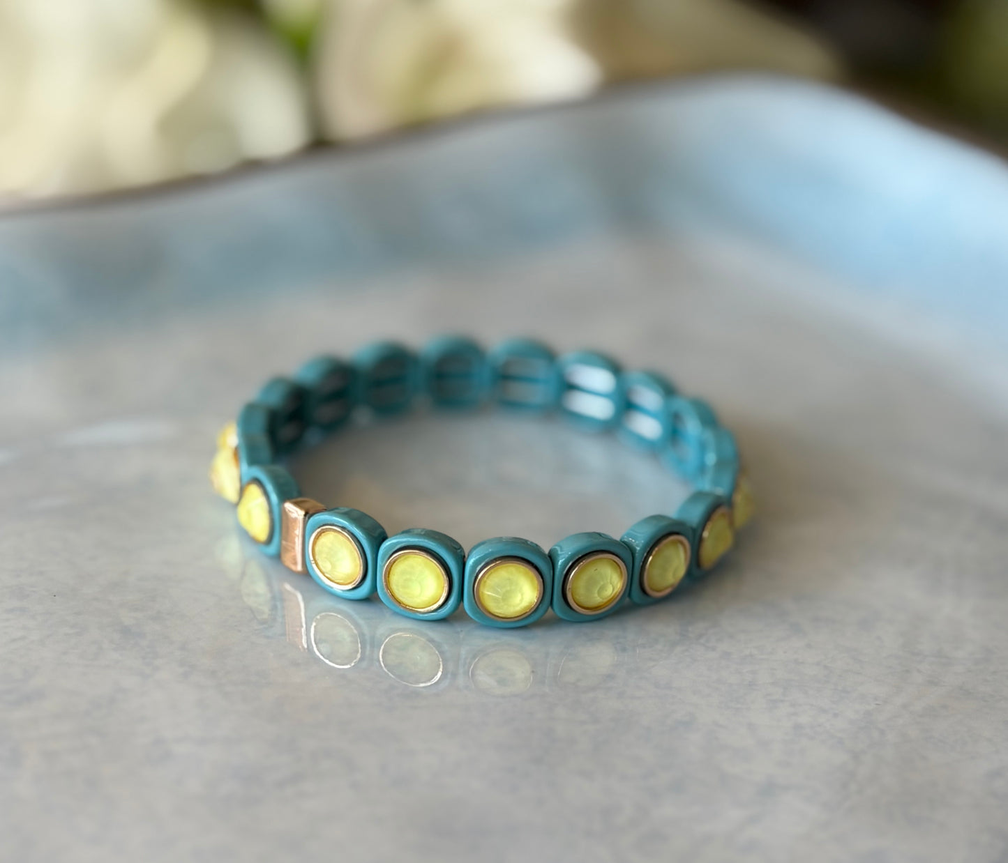 Poppy Blue Bracelet
