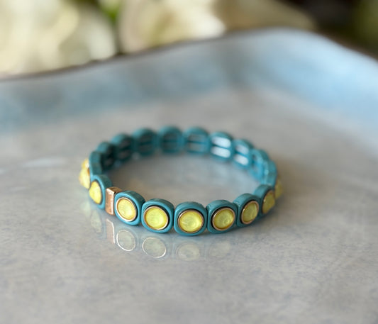 Poppy Blue Bracelet