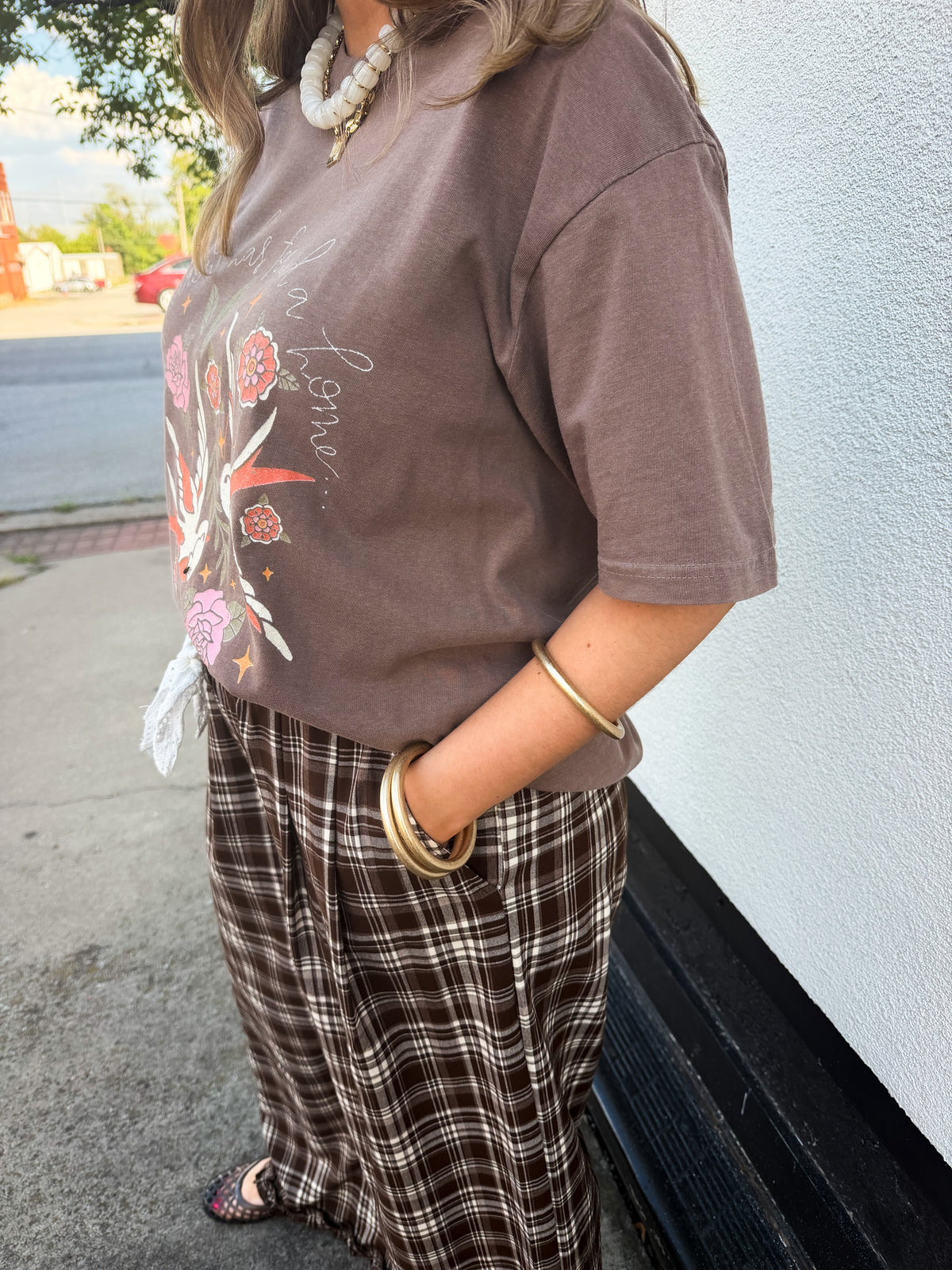 Plaid All Day Pants