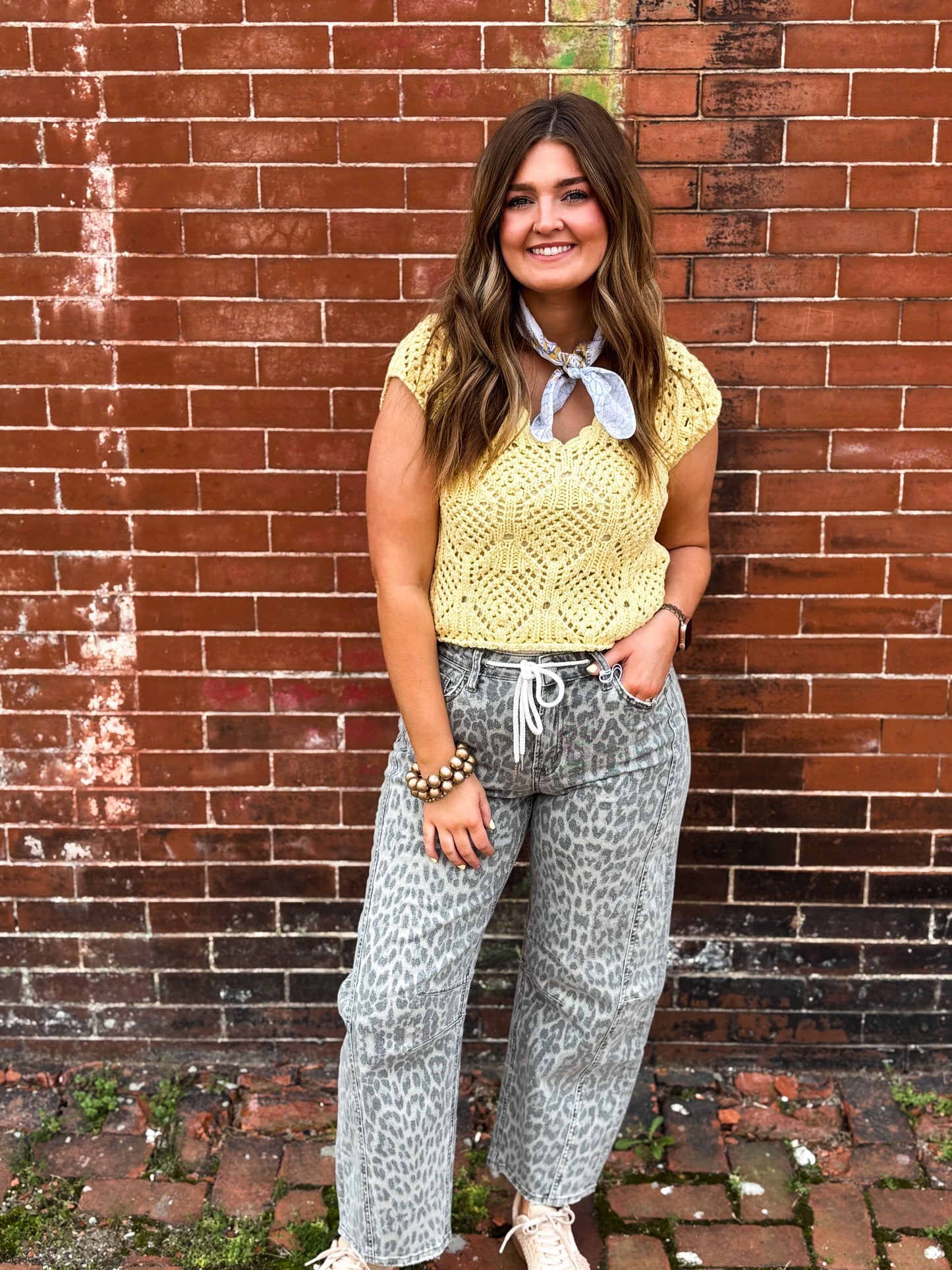 The Buttercream Crochet Vest