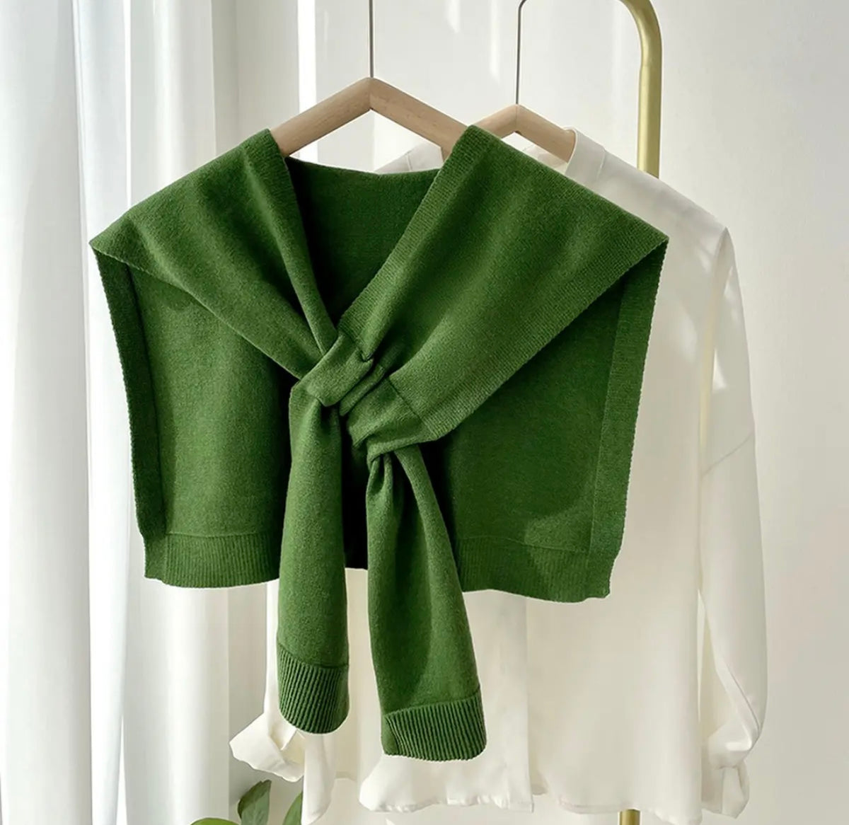 The Perfect Touch Mock Sweater - Green