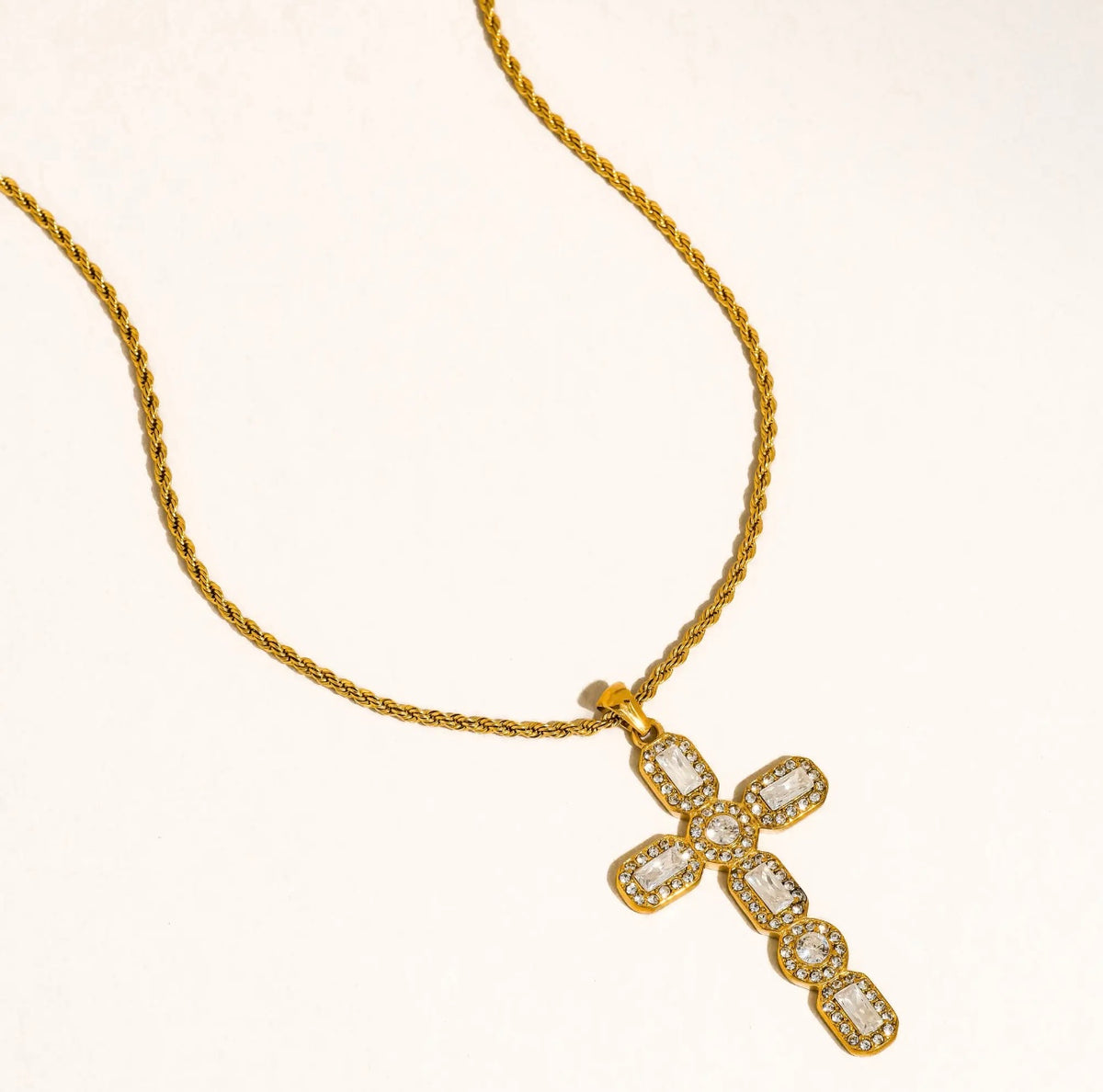 Belrose Cross Necklace