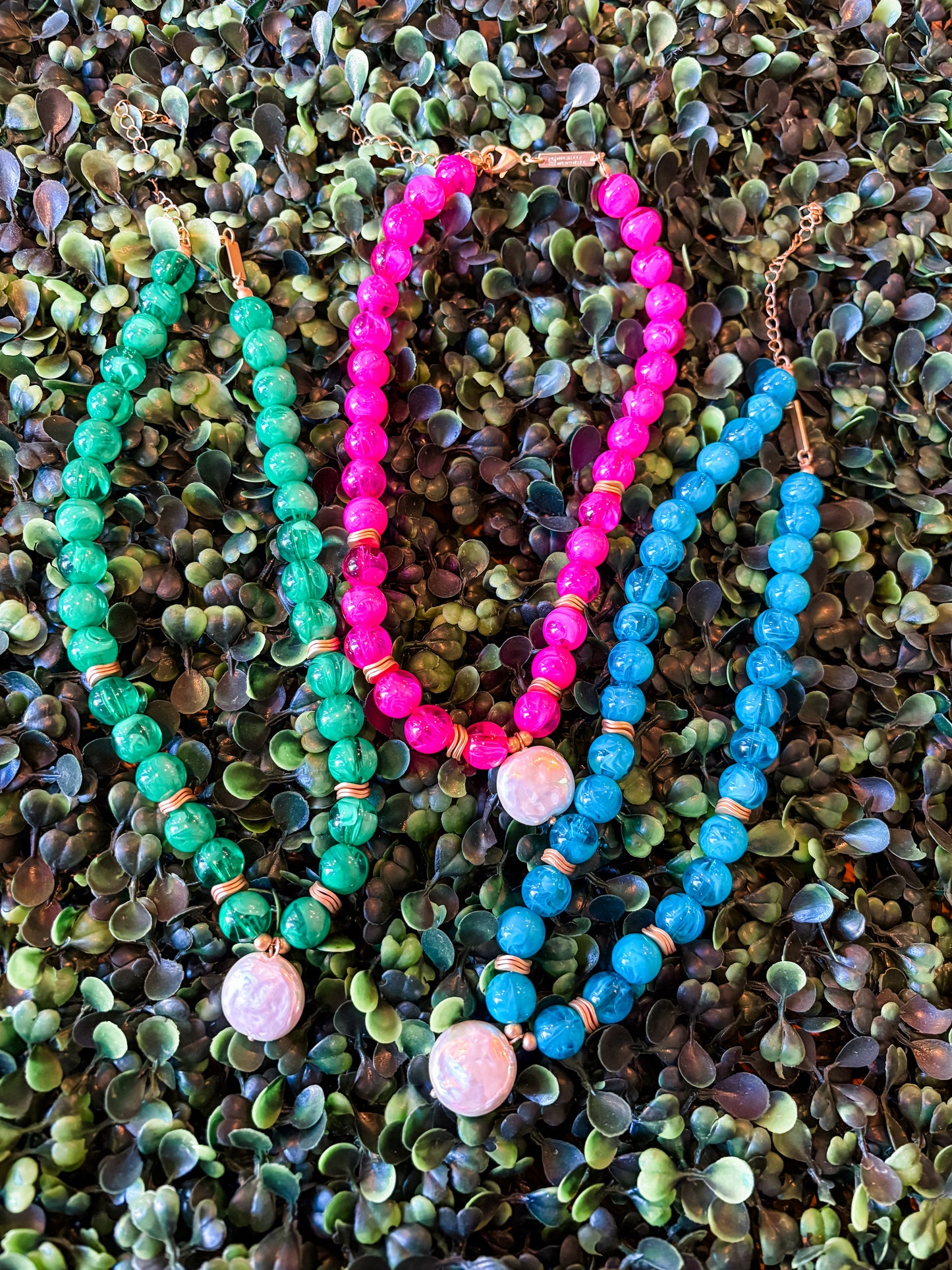 Be Bright - Pink Necklace