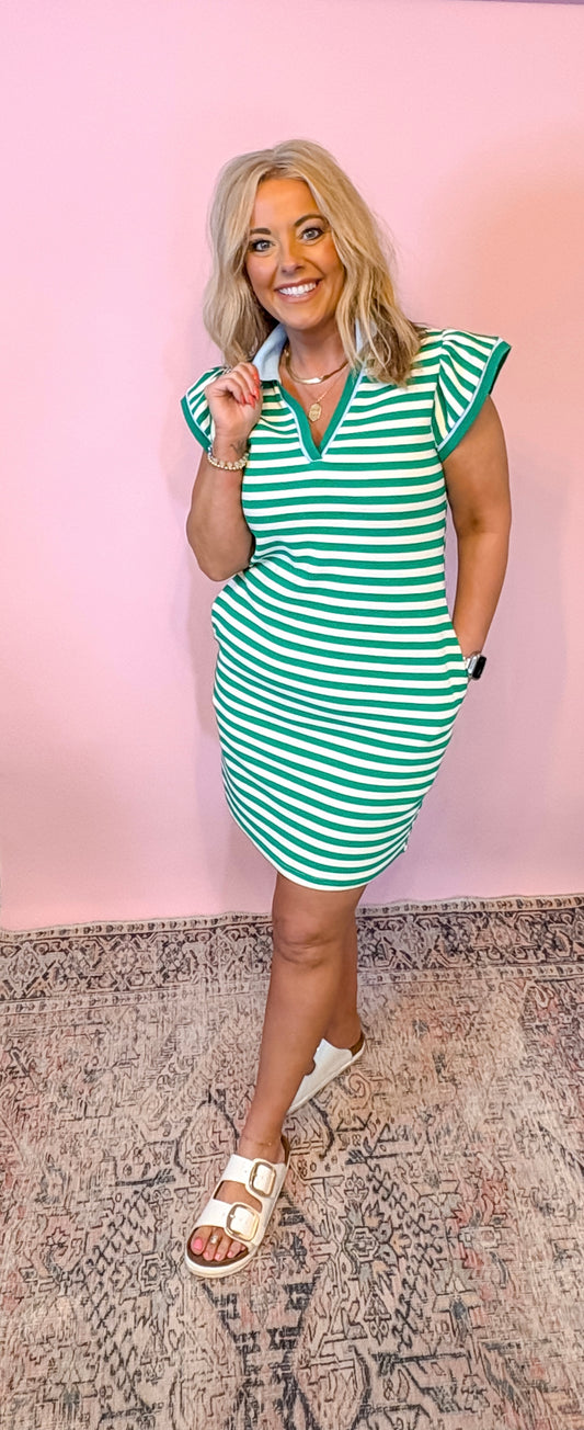 Krista Stripe Dress