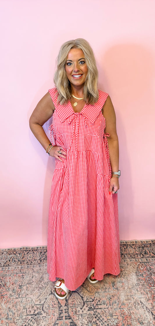 Marley Gingham Dress