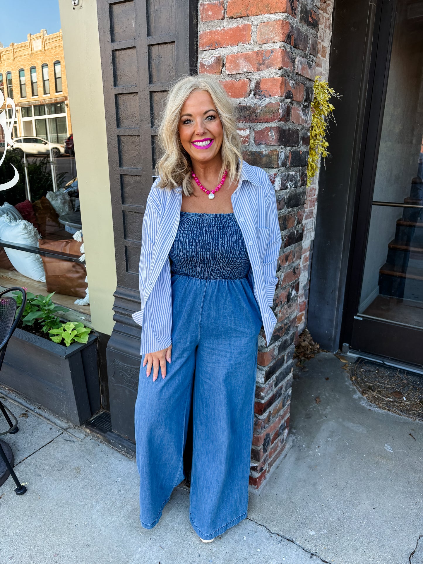 Jodi Denim Jumpsuit