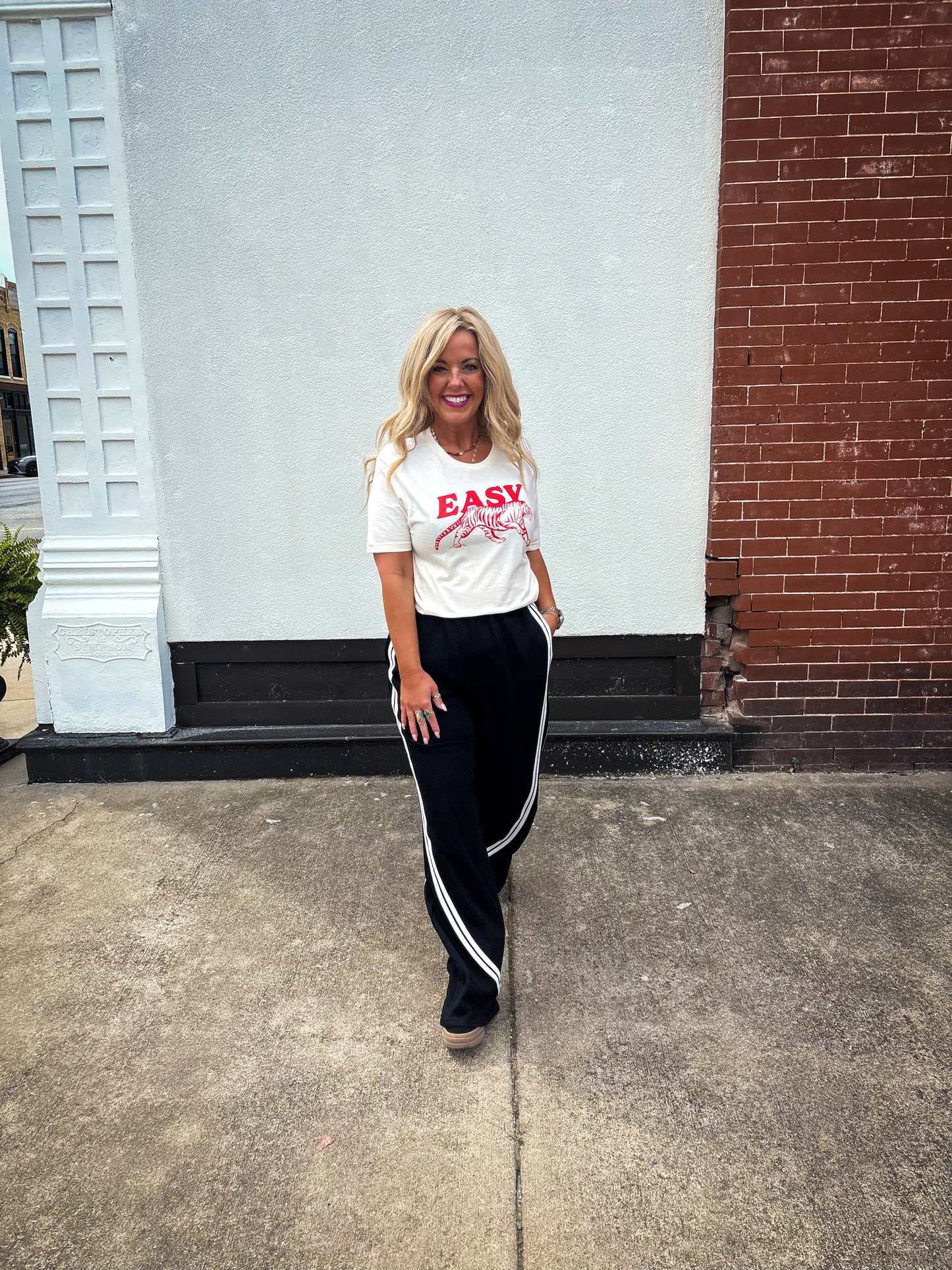 Off the Track Sweats - Black