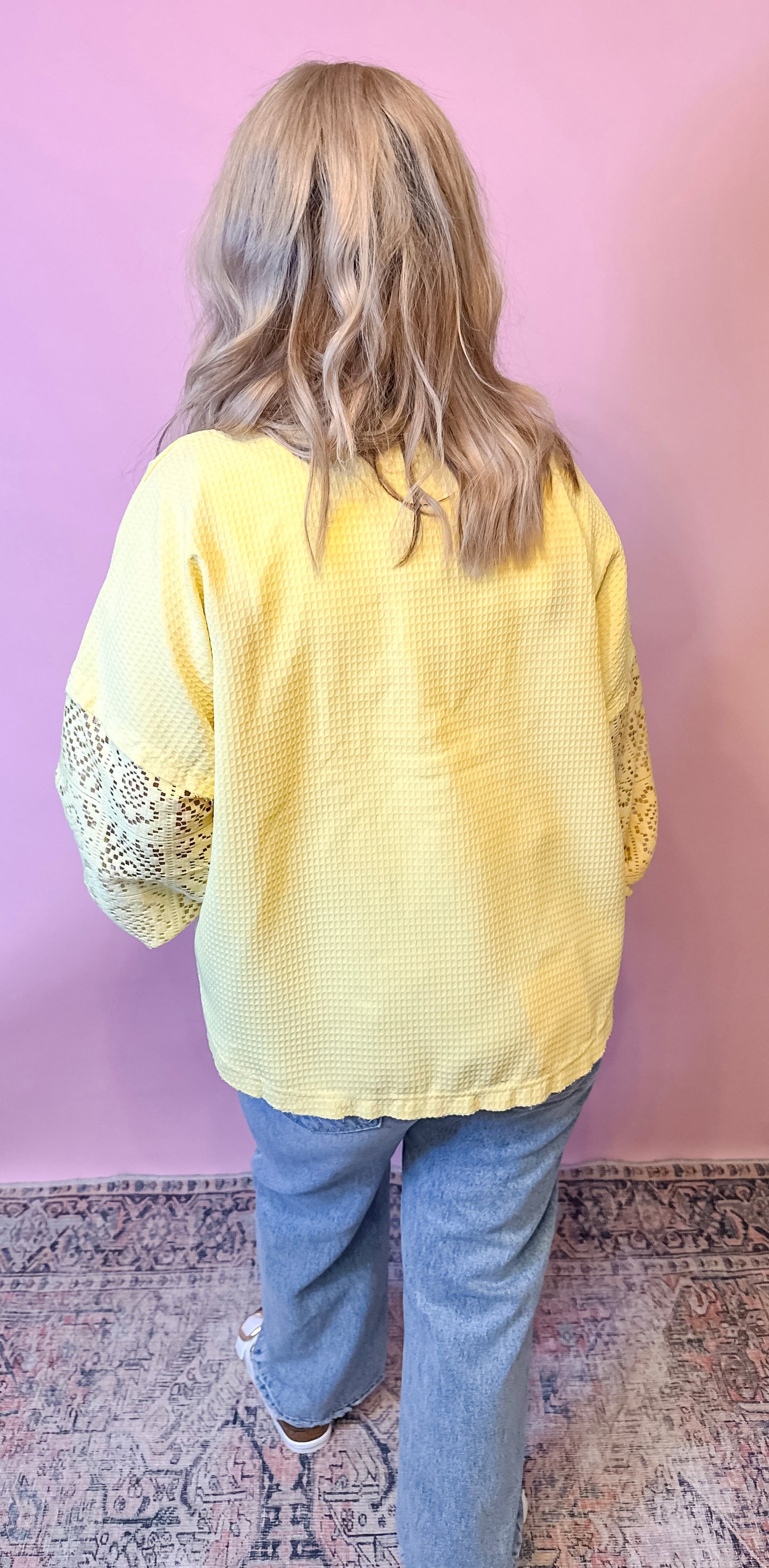 Brighter Days Yellow Button Down