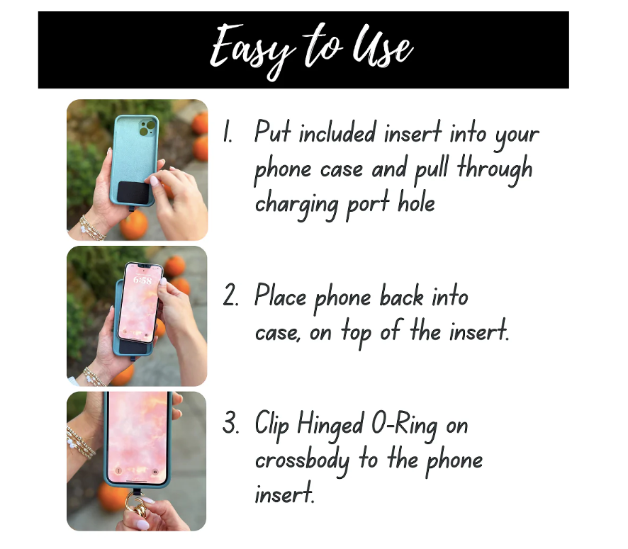 Clip & Go Crossbody - Black