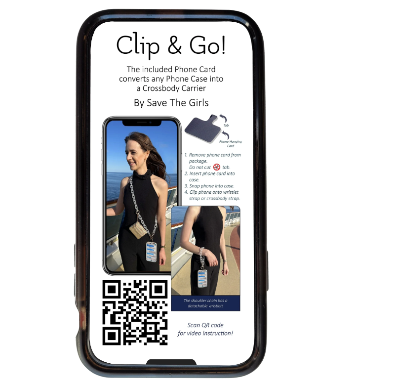 Clip & Go Crossbody - Black