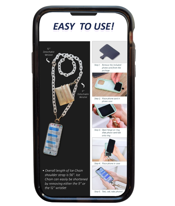 Clip & Go Crossbody - Black