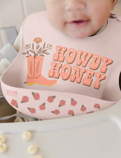 Silicone Bloomin' Boot Bib