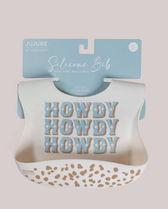 Silicone Howdy Partner Bib
