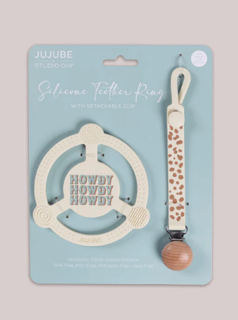 Howdy Partner Silicone Teether