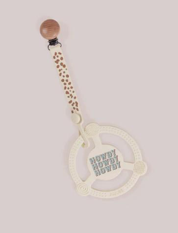 Howdy Partner Silicone Teether