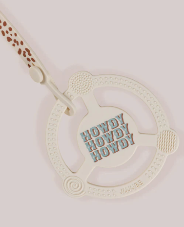 Howdy Partner Silicone Teether