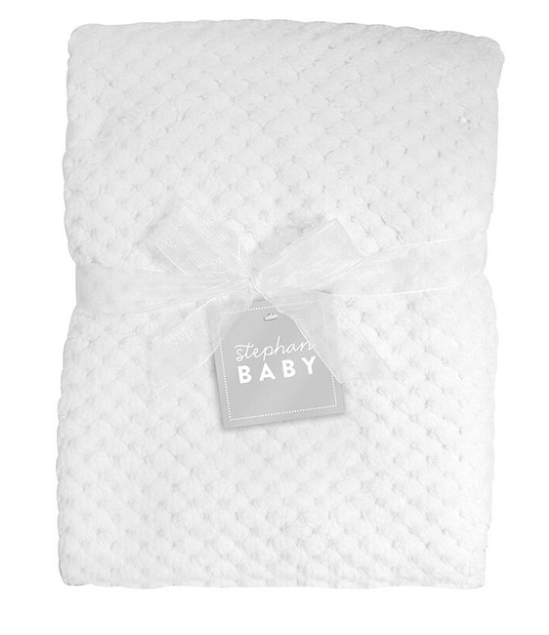 Baby White Blanket