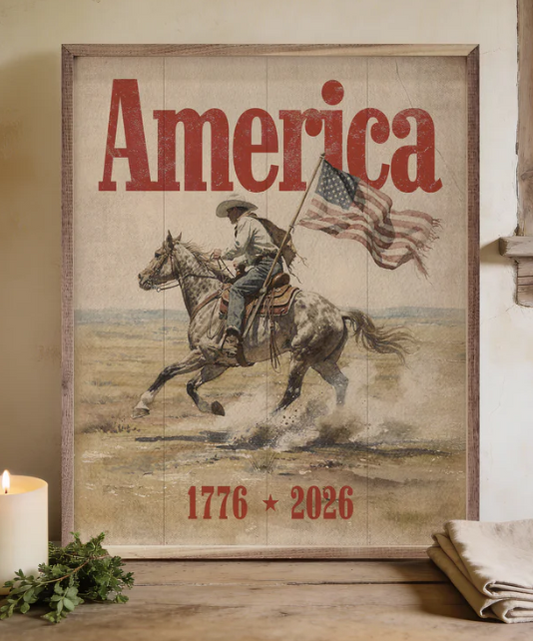 Heritage Cowboy Americana Art