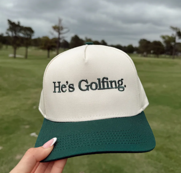 He's Golfing Trucker