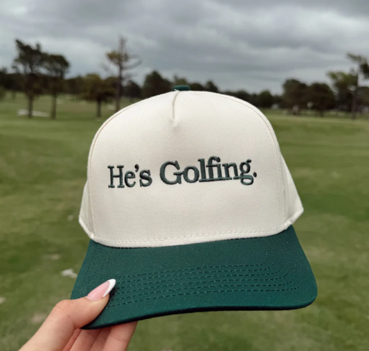 He's Golfing Trucker